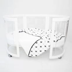 Tic Tac Toe Organic 4 Kisses Blanket By Amani Bebe