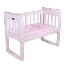 Ballerina Princess 3pce Cradle Sheet Set By Amani Bebe -Bedding Store amani bebe ballerina princess 3pc cradle sheet set2