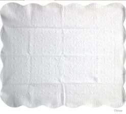 Antique White Throw By Classic Quilts