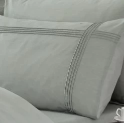 Avoca Single Quilt Cover Set By Anfora -Bedding Store avoca pillowcase detailed 1