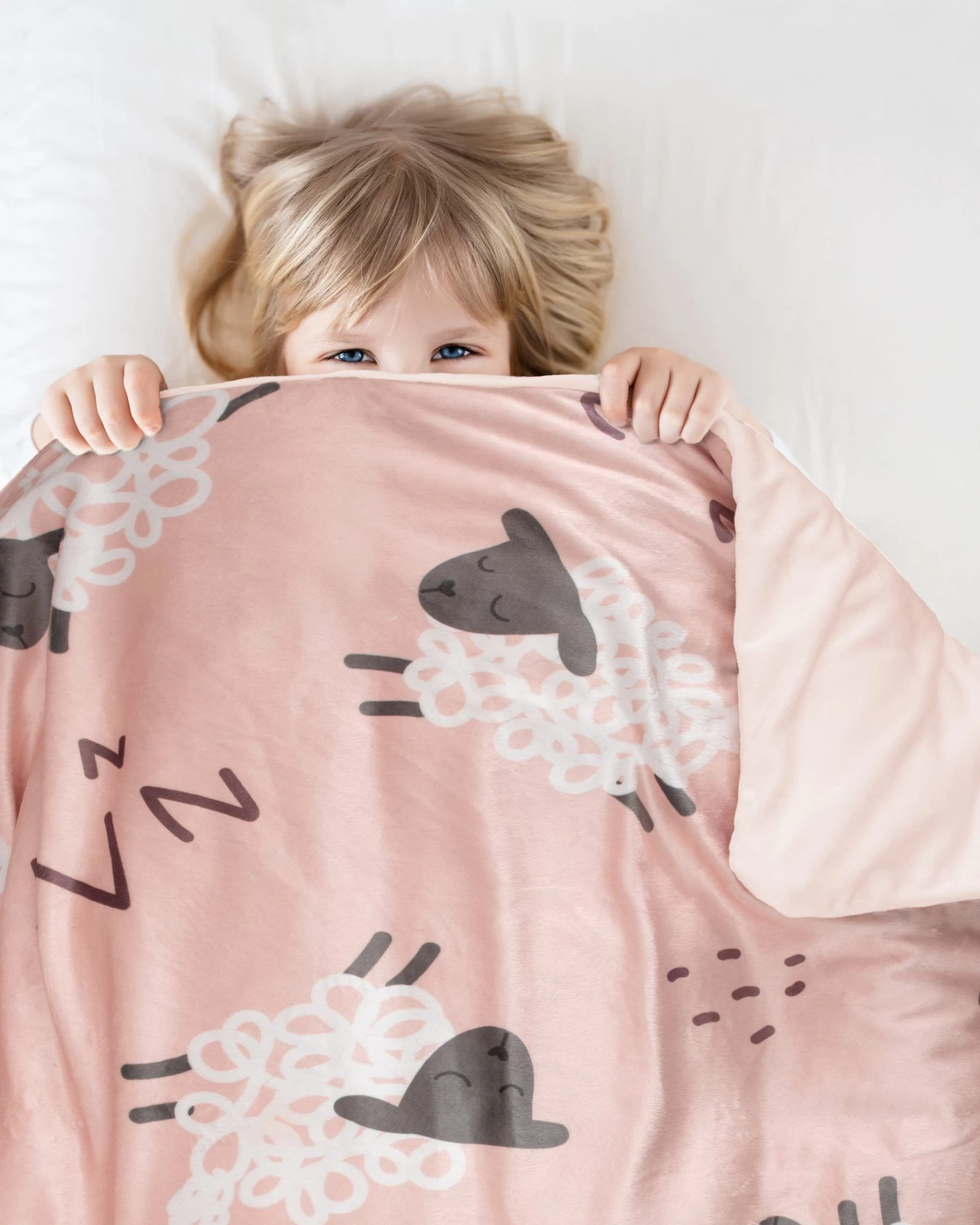 BAA BAA Printed Weighted Blanket By Jelly Bean Kids