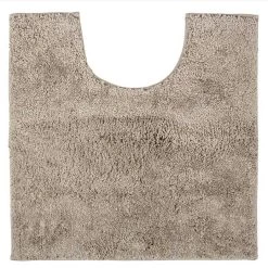 Microplush Contour Toilet Mat By Bambury -Bedding Store bam microplush contour mocha 1 1