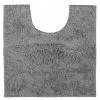 Microplush Contour Toilet Mat By Bambury -Bedding Store bam microplush contour pewter 1