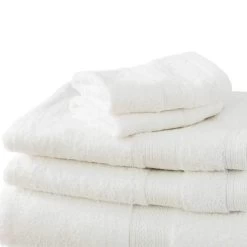 4 Piece Stella 650 GSM Super Soft Bamboo Cotton Bath Sheet By Renee Taylor