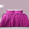 Magenta Linen Cotton King Quilt Cover Set By Accessorize -Bedding Store bd4d9040d2d54a3992b19e326993235d 4
