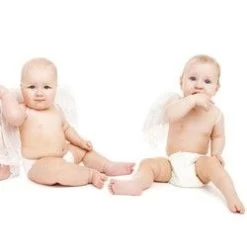 Super Soft White Cotton Nappies By Babyhood