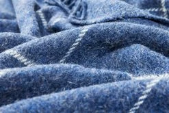 Brighton Throw Rug By Codu 29 Brighton Throw Rug By Codu -Bedding Store brighton navy stripe throw rug by codu