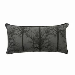 Buck Oblong Cushion Charcoal By Bianca