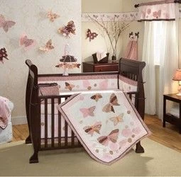 Butterfly Dreams 6 Piece Bedding Set By Lambs N Ivy 3 Butterfly Dreams 6 Piece Bedding Set By Lambs N Ivy