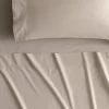Byren Warm Sand Percale Sheet Set By Sheridan -Bedding Store byren warm sand percale sheet set by sheridan 1