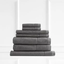 Cambridge 650 GSM Textured 2 Pack Hand Towels By Renee Taylor -Bedding Store cambridge 650 gsm textured bath towels by renee taylor 2 1