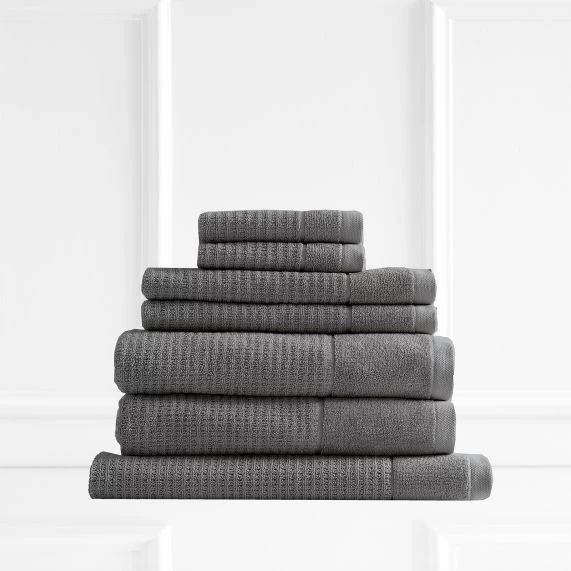 Cambridge 650 GSM Textured 2 Pack Hand Towels By Renee Taylor - Image 4