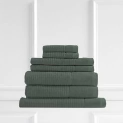 Cambridge 650 GSM Textured 2 Pack Hand Towels By Renee Taylor -Bedding Store cambridge 650 gsm textured bath towels by renee taylor 3 1