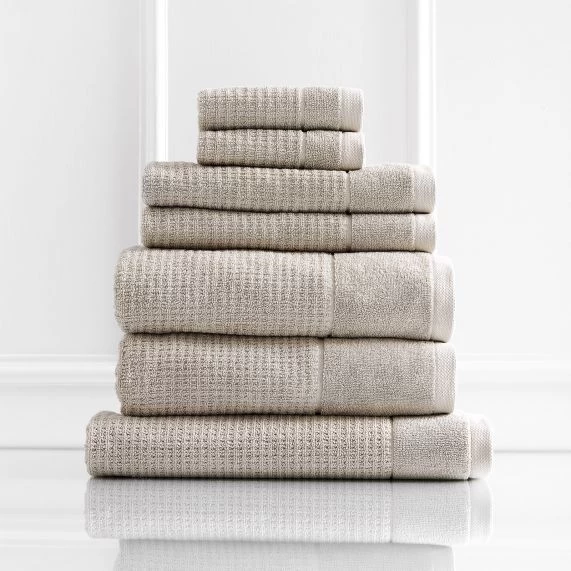 Cambridge 650 GSM Textured 2 Pack Bath Sheet By Renee Taylor - Image 2