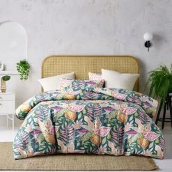 Carmila Linen & Cotton Quilt Cover Set By Accessorize