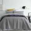 Charcoal Zane Coverlet Set By Accessorize
