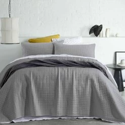 Charcoal Zane Coverlet Set By Accessorize