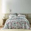 Charlene Blue Bedspread Set By Bianca