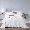 Cordelia White Single Bedspread Set By Bianca -Bedding Store cordelia white bedspread set by bianca 1