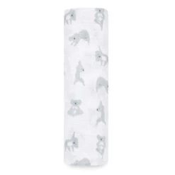 Zen Koalas Muslin Swaddle Single By Aden And Anais