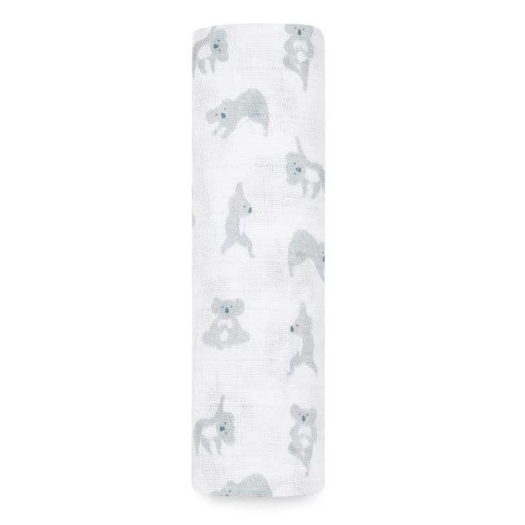 Zen Koalas Muslin Swaddle Single By Aden And Anais 3 Zen Koalas Muslin Swaddle Single By Aden And Anais