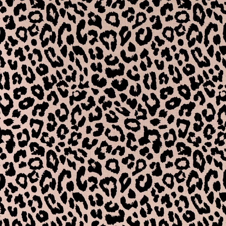 Cushion Cover With Black Piping Jungle Peach By Escape To Paradise - Image 3