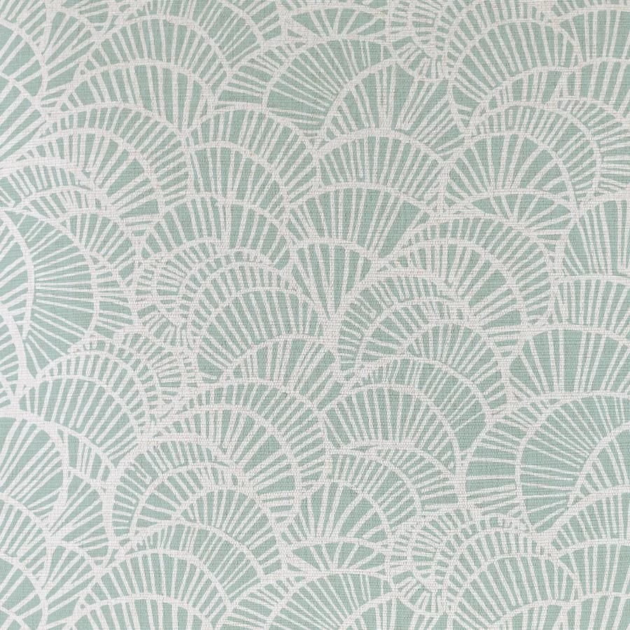 Cushion Cover With Piping Positano Pale Mint By Escape To Paradise - Image 3