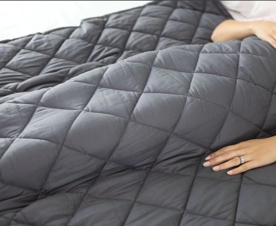 Dark Grey Comfort Weighted Blanket 8 Dark Grey Comfort Weighted Blanket - Image 6