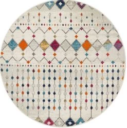 Mirage 356 Multi Round By Rug Culture