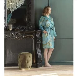 Almond Blossom Blue Kimono Van Gogh Kimono Robes By Bedding House