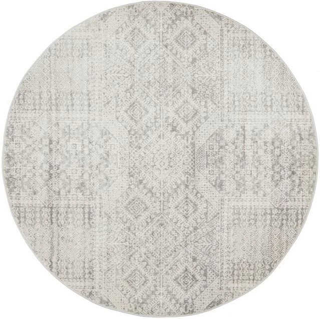 Mirage 351 Silver Round By Rug Culture 4 Mirage 351 Silver Round By Rug Culture - Image 2