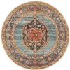 Legacy 862 Rust Round By Rug Culture -Bedding Store dggs