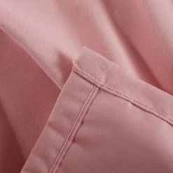 Dusky Pink 1000GSM Plain Dyed MF Flat Sheet -Bedding Store dreamaker plain dyed 1000gsm mf flat sheet dusky pink 1668397 01