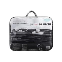 Chinchilla 250 GSM Faux Fur Heated Throw 120x160cm 9 Chinchilla 250 GSM Faux Fur Heated Throw 120x160cm -Bedding Store dreamaker chinchilla 250 gsm faux fur heated throw 120x160cm 6