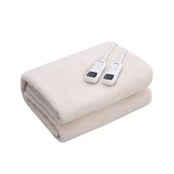 Fleece Top Multizone Electric Blanket Queen Bed -Bedding Store dreamaker fleece top multizone electric blanket queen bed 2