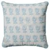Blue Reverse Carnation Decorative Cushion Cover By Kolka -Bedding Store dsdgsdg