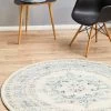 Century 922 White Round By Rug Culture -Bedding Store dsdxv