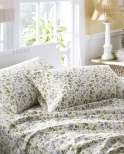 Spring Bloom Wildflower Blue Sheet Set By Laura Ashley