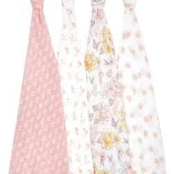 Earthly ORGANIC 4-pack Swaddles By Aden And Anais -Bedding Store dtysedyg2222222222222