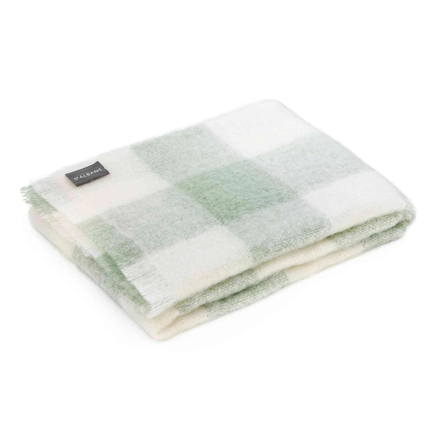 Eden Mohair Check Knee Throw Rug By St Albans 3 Eden Mohair Check Knee Throw Rug By St Albans