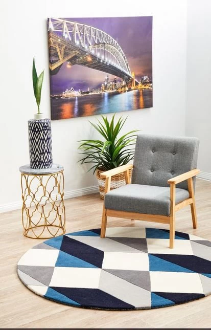 Matrix 904 Steel Round By Rug Culture 3 Matrix 904 Steel Round By Rug Culture