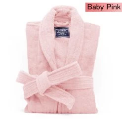 Egyptian Cotton Terry Toweling Bathrobe By Kingtex -Bedding Store egyptian cotton terry toweling bathrobe by kingtex 3