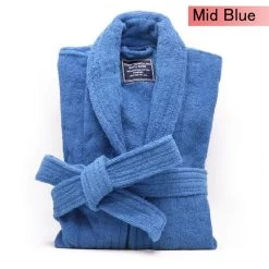 Egyptian Cotton Terry Toweling Bathrobe By Kingtex -Bedding Store egyptian cotton terry toweling bathrobe by kingtex 6