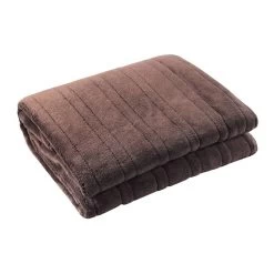 Latte Electric Heated Throw Blanket