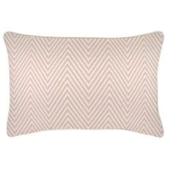 Cushion Cover With Piping Zig Zag By Escape To Paradise