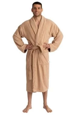 100% Combed Cotton Luxury Bathrobe Terry Towelling Bath Robe For Men Women