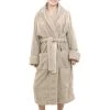 Eucalyptus Leaf Luxury 18 OZ/550 GSM Thick Terry Fabric Orgnically Natural Colour Pure Cotton Bath Robe Dressing Gowns Unisex Men And Women