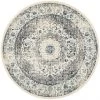 Evoke 251 White Round By Rug Culture -Bedding Store evoke 251 white round by rug culture 1