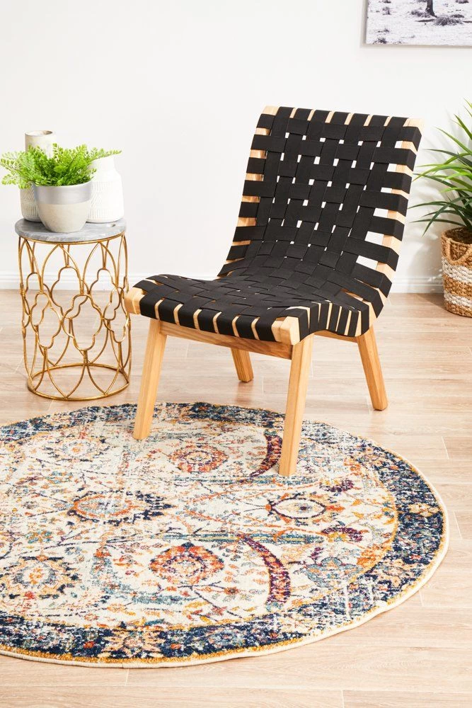 Evoke 255 Ivory Round By Rug Culture 4 Evoke 255 Ivory Round By Rug Culture - Image 2