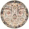 Evoke 255 Ivory Round By Rug Culture -Bedding Store evoke 255 ivory round by rug culture 2 1